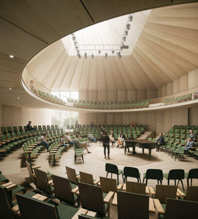 1. Preis: JSWD Architekten (Kln) mit Gina Barcelona Architects (Barcelona)