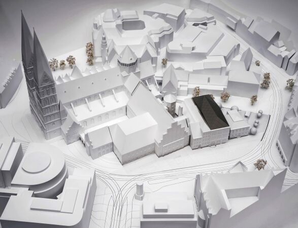 2. Preis: heneghan peng architects (Dublin), Modellfoto