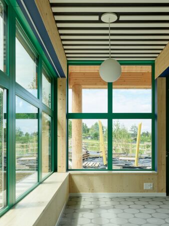 Kindergarten in Holzbauweise