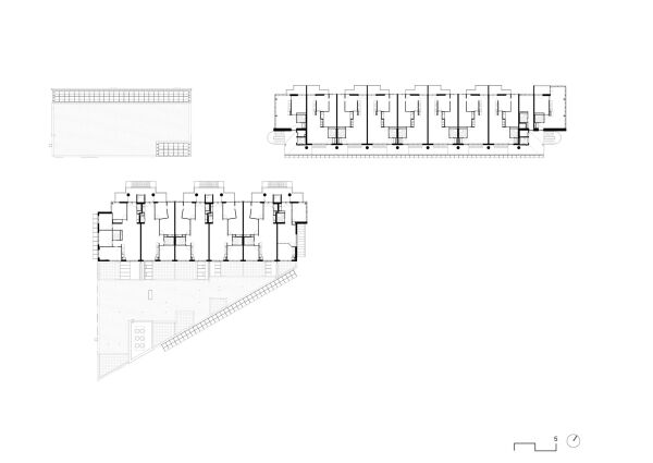 Grundrisse 2. bis 6. Obergeschoss