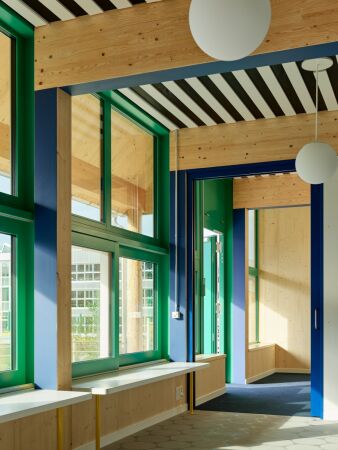 Kindergarten in Holzbauweise