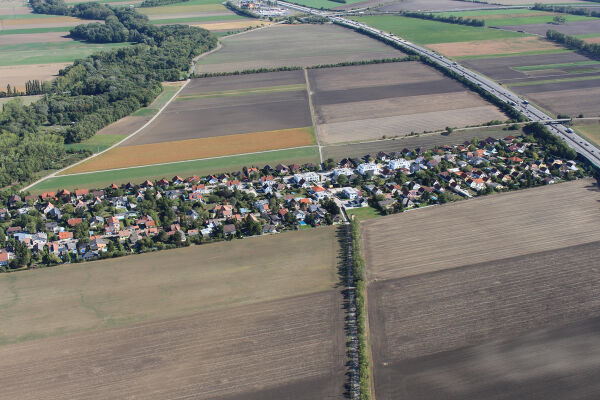 Luftaufnahme von Traiskirchen