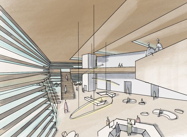 Visualisierung Foyer