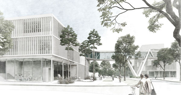 Eine Anerkennung: dreibund architekten | ballerstedt | helms | koblank und Blanik + Schiewer (beide Bochum), Visualisierung