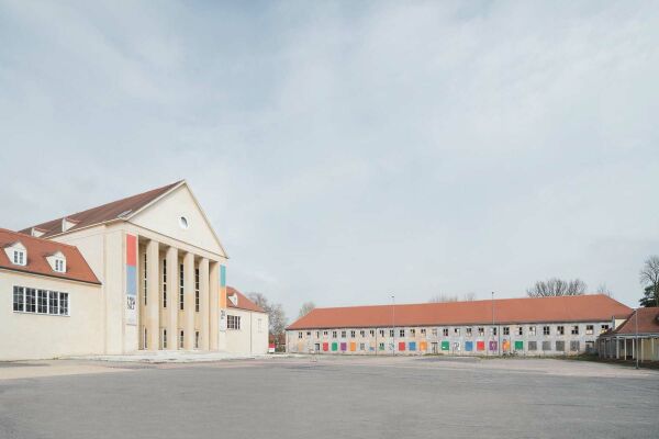 Kasernenflgel Ost vor dem Umbau