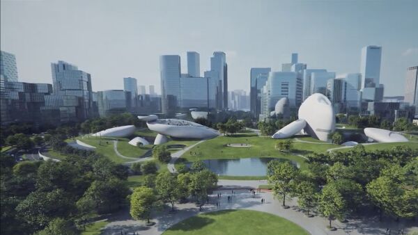 Culture Bay Park Shenzhen, MAD Architects