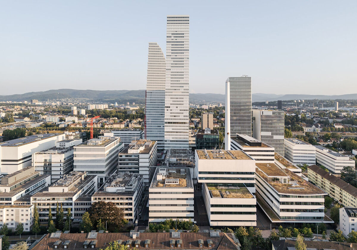 Nächste Superlative auf dem Roche-Campus - Forschungszentrum in Basel von Herzog & de Meuron