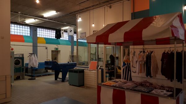 Zwischennutzung der ehemaligen Wscherei durch das Tijdelijk Museum