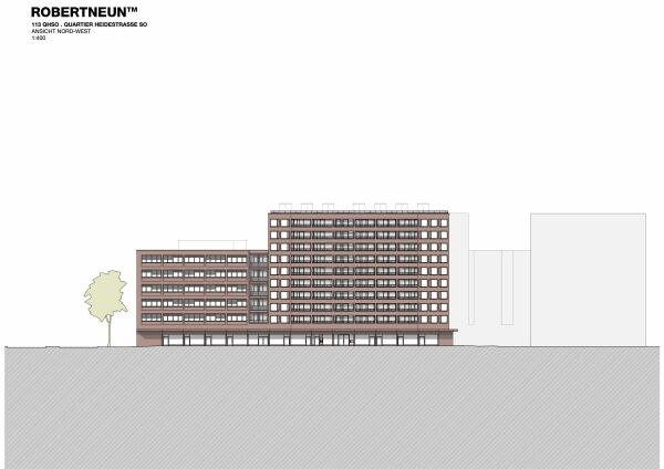 QH Core: Ansicht Nordwest