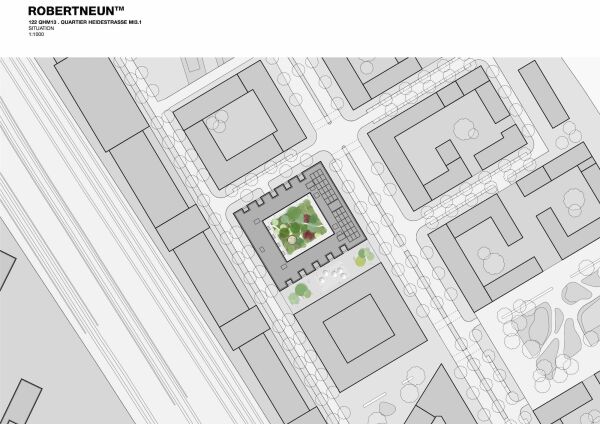 Lageplan QH Straight