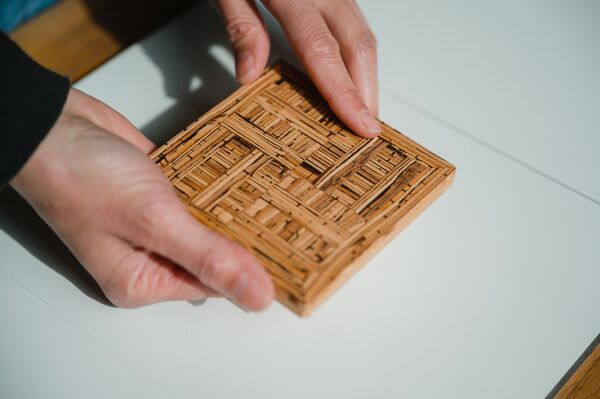 Recycling von Birkenrinde, Hersteller NEVI