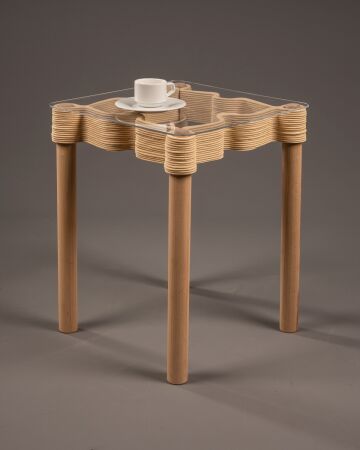 Mbel aus recyceltem Holz aus dem 3D-Drucker, Hersteller Addwood