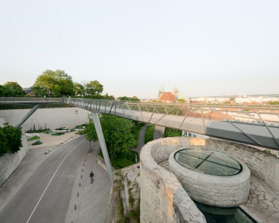 Preis in der Kategorie Fuß- und Radwegbrücken: Bastionskronenpfad in Erfurt von ARGE BKP – Marx Krontal Partner mit Kummer Lubk + Partner