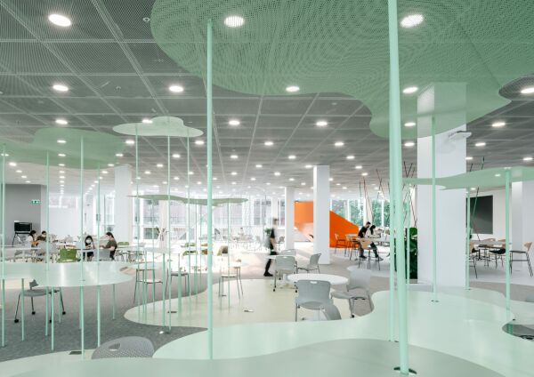 New Library Extension, The Polytechnic University of Hong Kong, PangArchitect (2022)