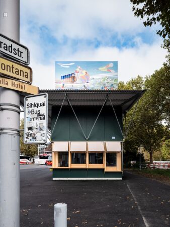 Busbahnhof von Holzhausen Zweifel Architekten
