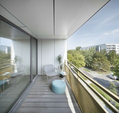 Loggia im Haus fr Studierende von Arnold und Gladisch