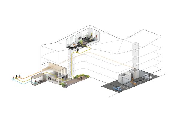 Wohnkomplex von Alison Brooks Architects