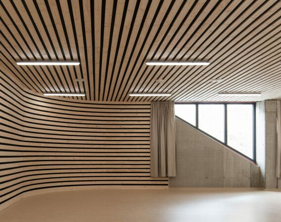 Sporthalle bei Prag von Grido Architekti