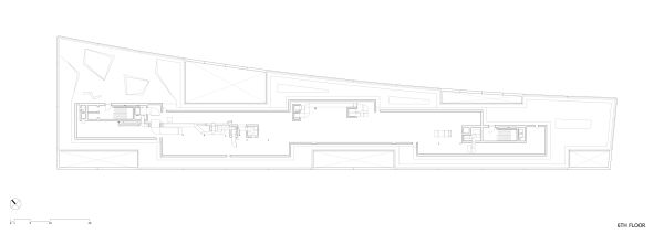 Grundriss 6. Obergeschoss