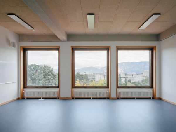 Schulaufstockung in Genf von Burckhardt Architektur