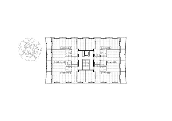 Grundriss Regelgeschoss