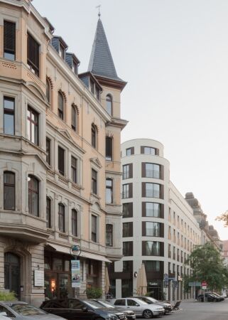 Hotel in Leipzig von Ochs Schmidhuber und Studio Aisslinger