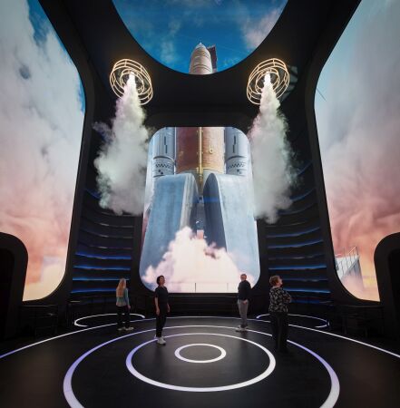 Pavillon der USA von Trahan Architects (New Orleans, New York City)