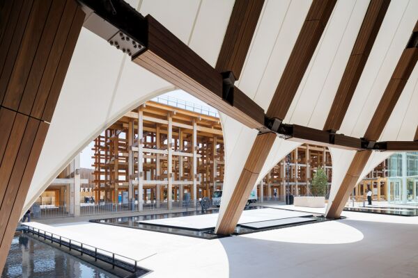 Pavillon Katars von Kengo Kuma & Associates (u.a. Tokio)