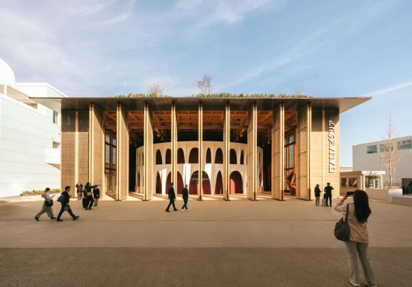 Italienischer Pavillon von MCA - Mario Cucinella Architects (Bologna, Mailand)