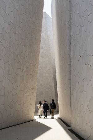 Saudi-Arabiens Pavillon von Foster + Partners (u.a. London)