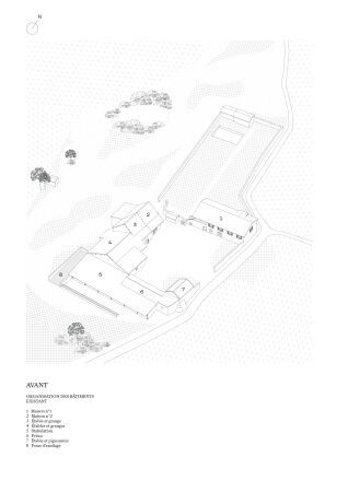 Gesamtanlage vor dem Umbau