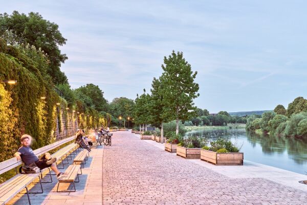 Erster Preis: Landesgartenschau Hxter 2023 von Franz Reschke Landschaftsarchitektur (Berlin)