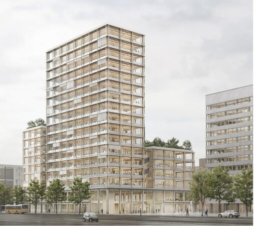 2. Preis: cruu architecture (Stuttgart) mit w+p Landschaften (Berlin) und Werner Sobek Frankfurt (Frankfurt a. Main) und Ingenieurgesellschaft Hetzel (Schwbisch Gmnd)