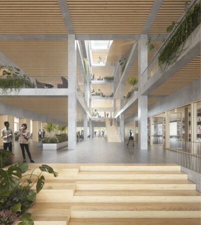 1. Preis: Atelier . Schmelzer . Weber Architekten mit Storch. Landschaftsarchitektur, BfB - Bro fr Baukonstruktionen und IPROconsult (alle Dresden), Visualisierung