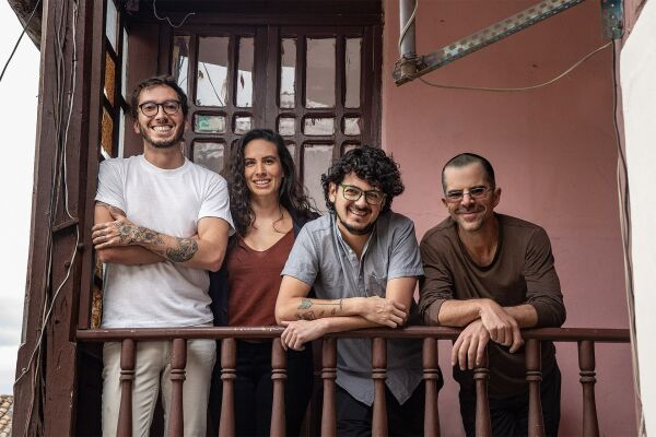 Gewinner*innen des Swiss Architectural Award 2024: Al Borde (Pascual Gangotena, David Barragn, Maraluisa Borja und Esteban Benavides)