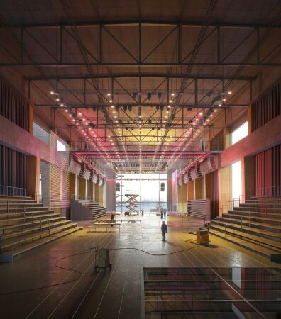 Umnutzungspl�ne f�r das Heizkraftwerk Tres Xemeneies bei Barcelona