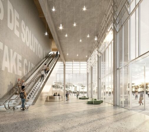 Umnutzungspl�ne f�r das Heizkraftwerk Tres Xemeneies bei Barcelona