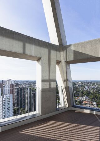 Wohnhochhaus in Curitiba von Architects Office + Triptyque