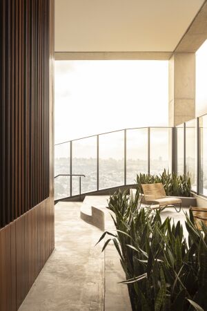 Wohnhochhaus in Curitiba von Architects Office + Triptyque