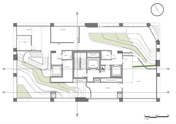 Grundriss Auenbereich Poolebene