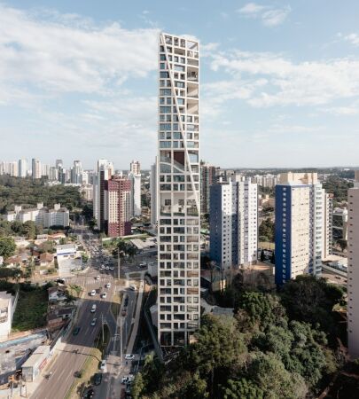 Wohnhochhaus in Curitiba von Architects Office + Triptyque