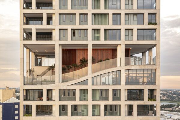 Wohnhochhaus in Curitiba von Architects Office + Triptyque