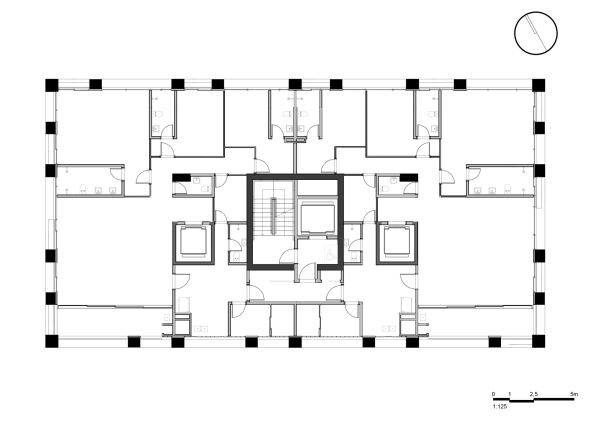 Grundriss Regelgeschoss