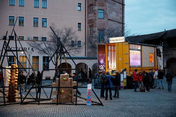 Krieg die Krise! auf dem Klarissenplatz Nrnberg, 2023