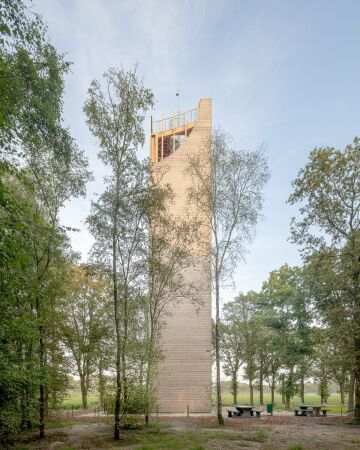 Aussichtsturm in Einderheide von NEXT architects