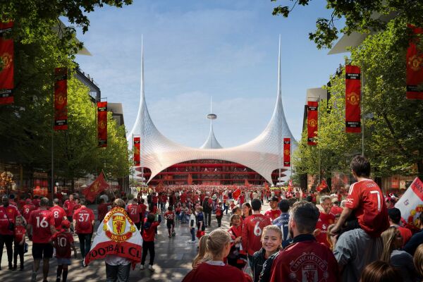 Plne fr Stadion von Foster + Partners