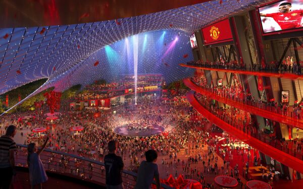 Plne fr Stadion von Foster + Partners