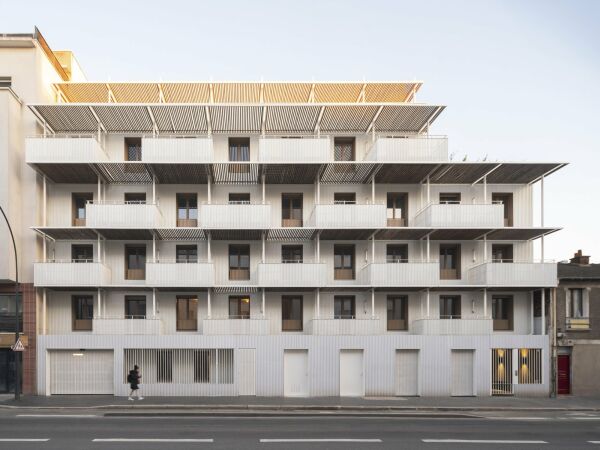 Wohnungsbau in Paris von DREAM