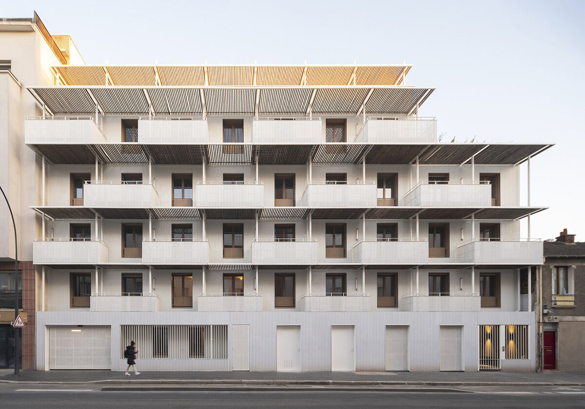 Lückenschluss in Saint-Denis - Wohnungsbau in Paris von DREAM