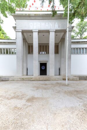 Deutscher Pavillon auf der Biennale in Venedig